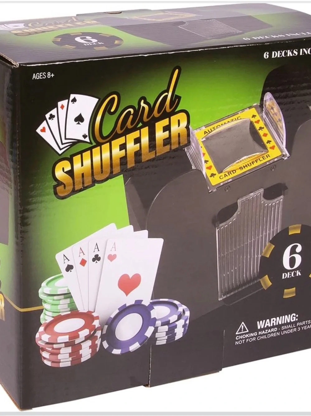 Automatic Card Shuffler (6-Deck)